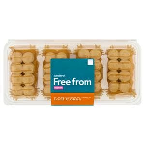 Sainsbury's Free From 4 x Banoffee Mini Loaf Cakes 255g