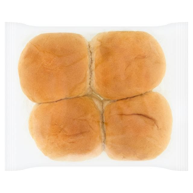 Sainsbury's 4 x Milk Rolls - gallery image 1