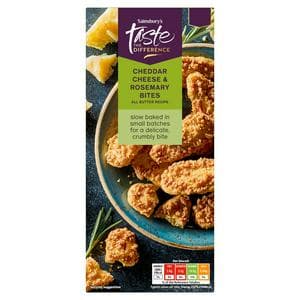 Sainsbury's 100g Cheddar Cheese & Rosemary Bites, Taste the Difference