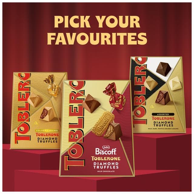 Toblerone 180g Biscoff Chocolate Pralines - gallery image 5