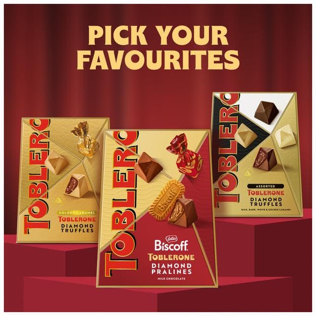Toblerone 180g Biscoff Chocolate Pralines - gallery image 5
