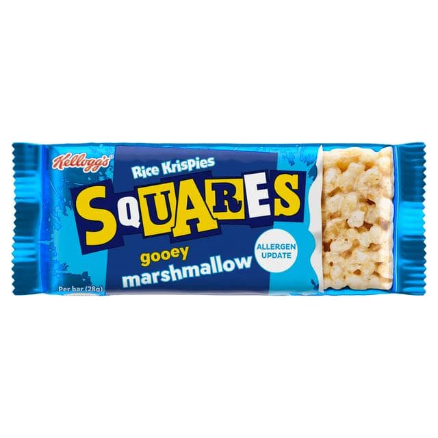Kellogg's Rice Krispies Squares 30 x 28g Marshmallow Snack Bars - gallery image 1