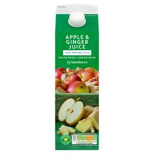 Sainsbury's 1L Apple & Ginger Juice