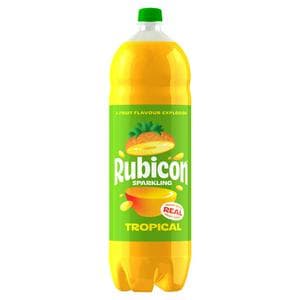 Rubicon 2L Sparkling Tropical Soft Drink Bottle