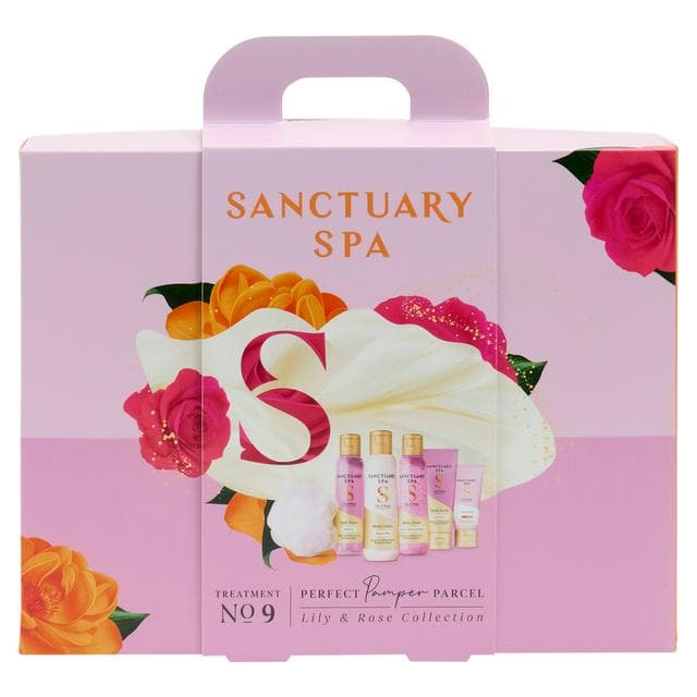 Sanctuary Spa Lily & Rose Collection Perfect Pamper Parcel Gift Set - gallery image 1