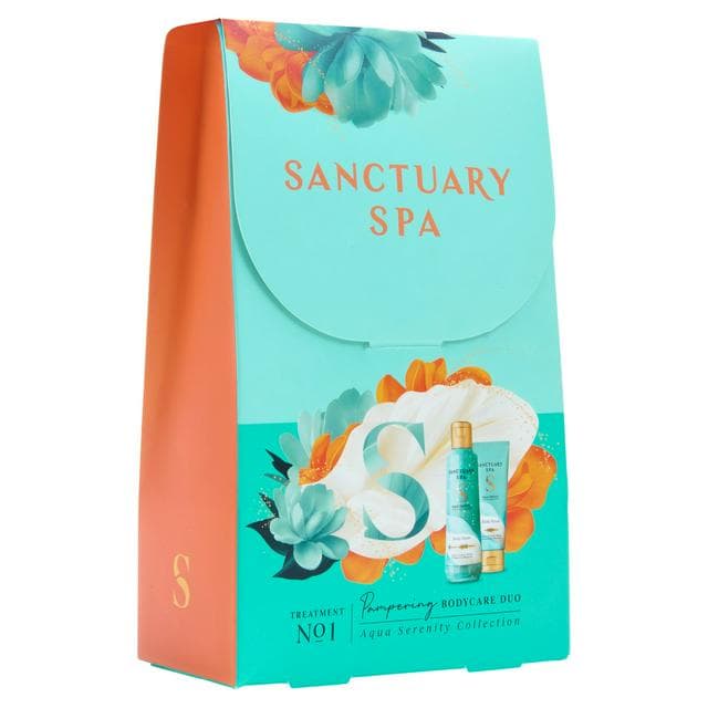 Sanctuary Spa Pampering Bodycare Duo Aqua Serenity Collection Gift Set - gallery image 1