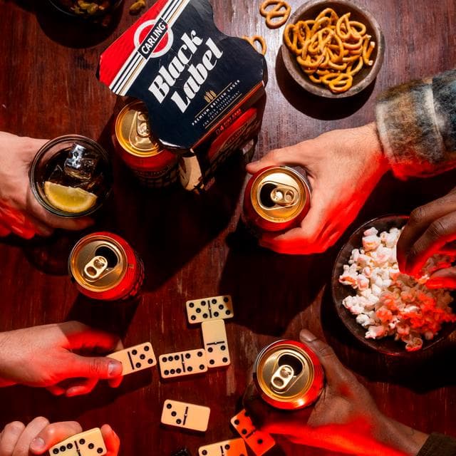 Carling 660ml Black Label Premium Lager Beer Bottle - gallery image 2