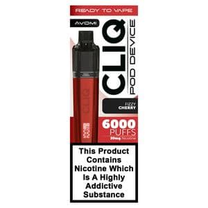 Avomi 20mg Fizzy Cherry Cliq Nicotine Pod Device