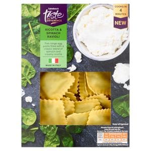 Sainsbury's 250g Ricotta & Spinach Ravioli Pasta, Taste the Difference