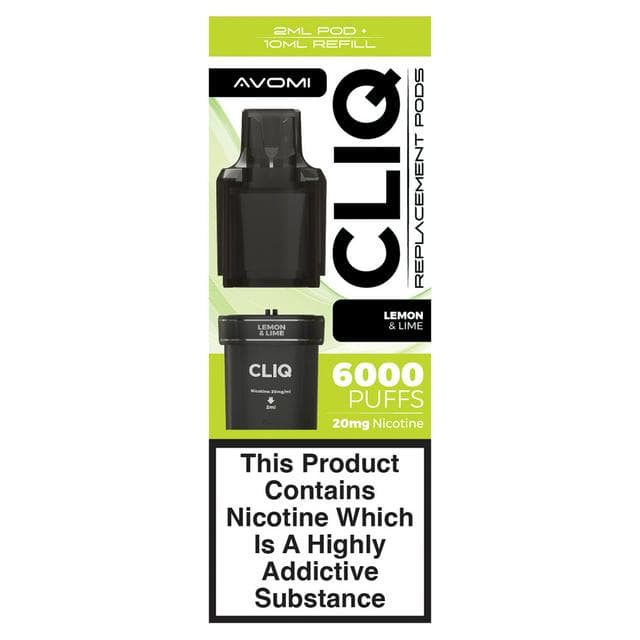 Avomi 20mg Lemon & Lime Cliq Nicotine Replacement Pods - gallery image 1