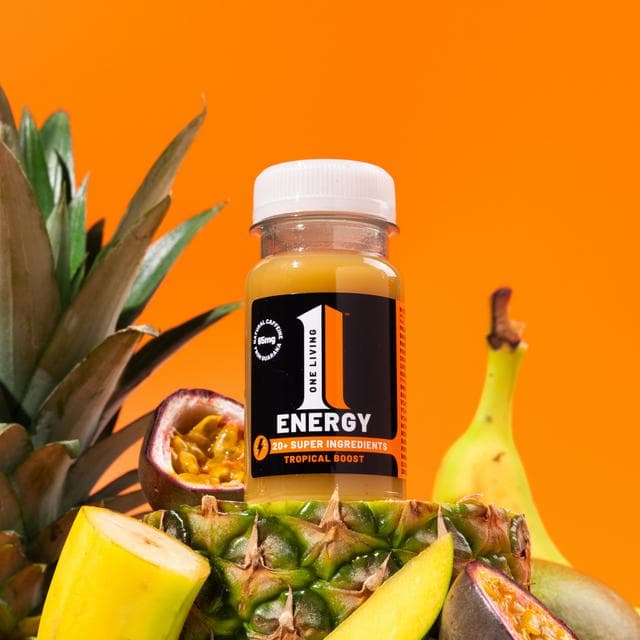 One Living 100ml Energy Tropical Boost Shot - gallery image 3