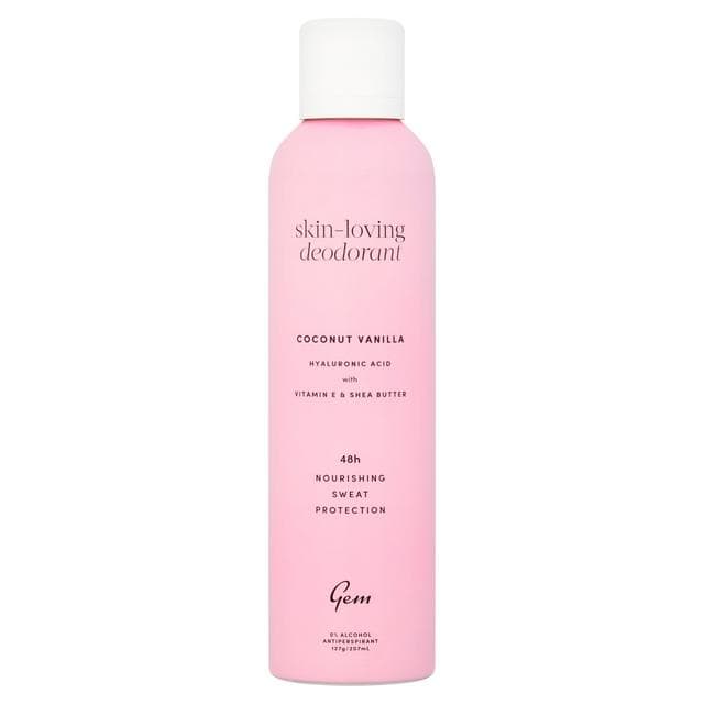 Gem 207ml Skin Loving Protection Coconut Vanilla Antiperspirant Female Deodorant Spray - gallery image 1