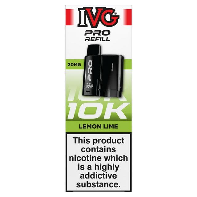IVG Pro 20mg/ml Lemon Lime Refill - gallery image 1