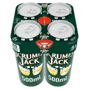 Symonds Scrumpy Jack 4 x 500ml Vol 6.0% Premium British Cider Multipack Cans