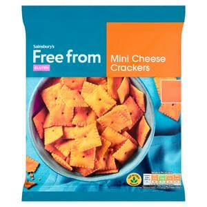 Sainsbury's Free From 100g Mini Cheese Crackers