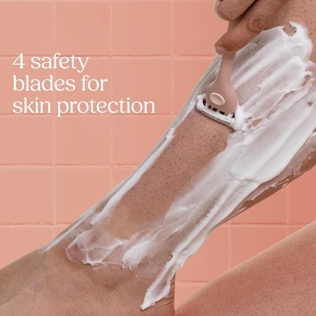 Wilkinson Sword Intuition Quattro + 1 Blade Women’s Razor - gallery image 3
