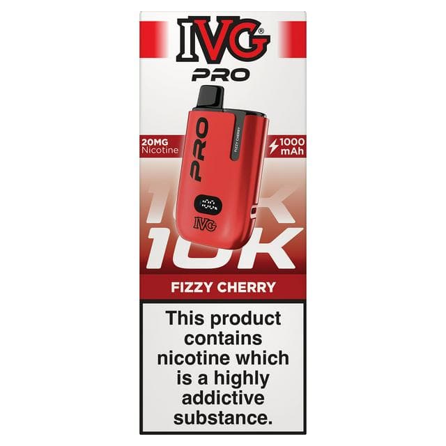 IVG Pro 20mg/ml Fizzy Cherry Vape - gallery image 1