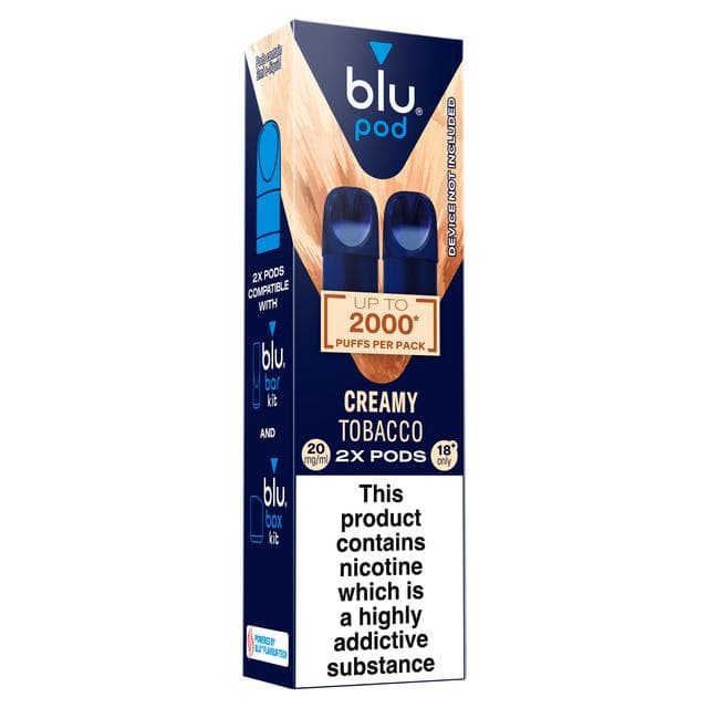 blu Pod 20mg/ml Creamy Tobacco Vape Pods - gallery image 2