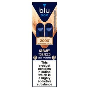 blu Pod 20mg/ml Creamy Tobacco Vape Pods