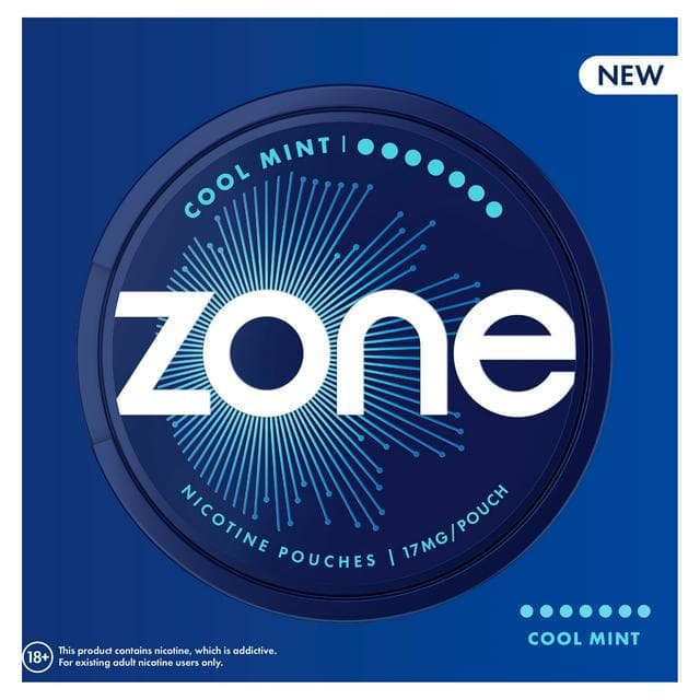 Zone 17mg/Pouch Cool Mint Nicotine Pouches - gallery image 1