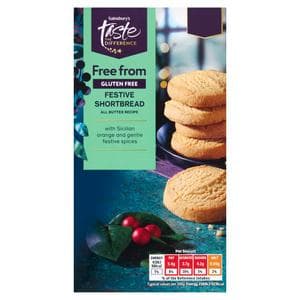 Sainsbury's Ff Festive Shortbread, Taste the Difference 150g