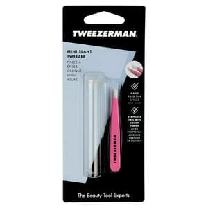 Tweezerman Mini Slant Tweezer Neon Pink
