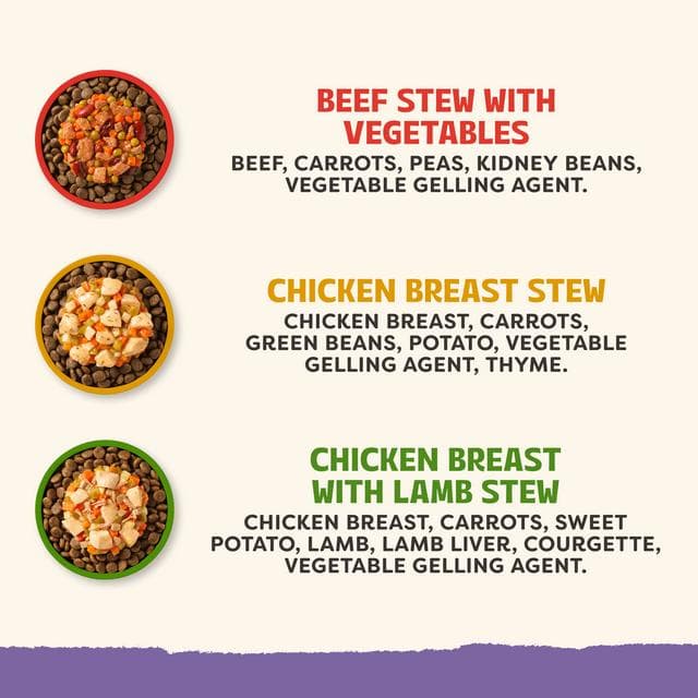 Applaws Taste Toppers 8 x 156g Food Variety Selection in Stew Natural Wet Dog Food Tins - gallery image 5