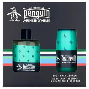 Munsingwear An Original Penguin Black Fig & Bourbon Gift Set