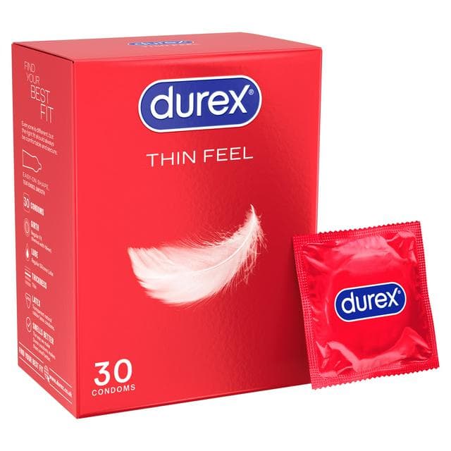 Durex 30 x Thin Feel Condoms - gallery image 1