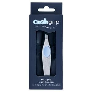 CushGrip Soft Grip Slant Tweezer