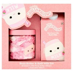 Squishmallows Original Body Butter & Bath Milk Gift Set