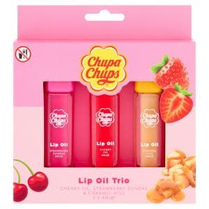 Chupa Chups 3 x 4ml Trio Lip Oil