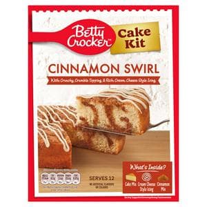 Betty Crocker 465g Cinnamon Swirl Cake Kit