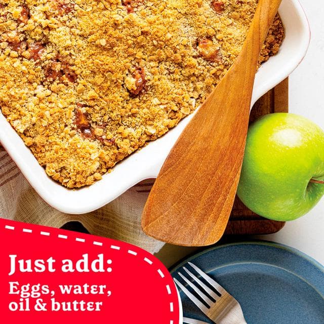 Betty Crocker 388g Apple Crumble Cake Kit - gallery image 3