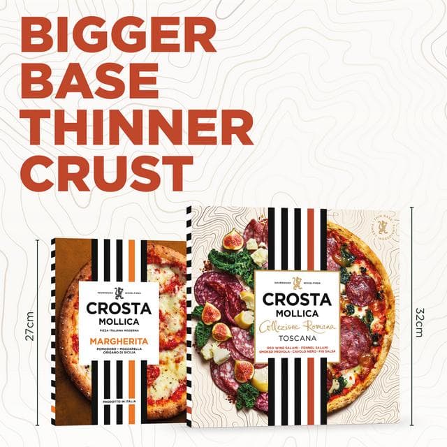 Crosta Mollica Collezione Romana 546g Toscana Pizza - gallery image 2
