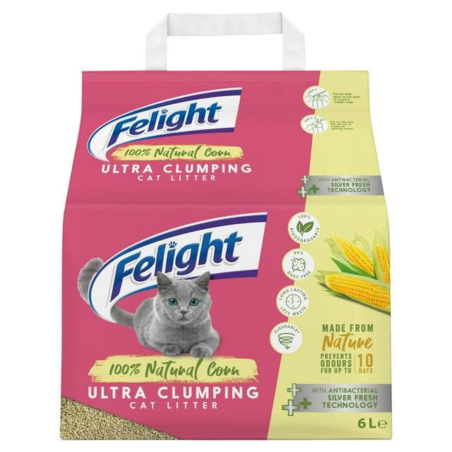 Felight 6L Ultra Clumping Cat Litter - gallery image 1