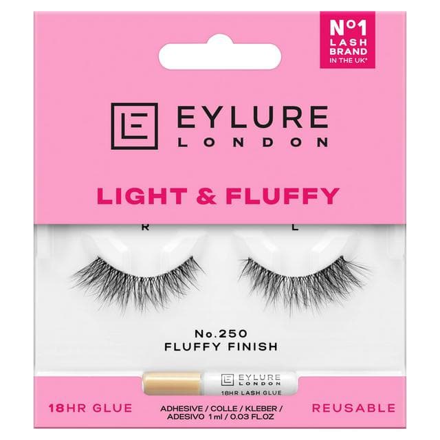 Eylure London Flase Lashes Light & Fluffy No. 250 - gallery image 1
