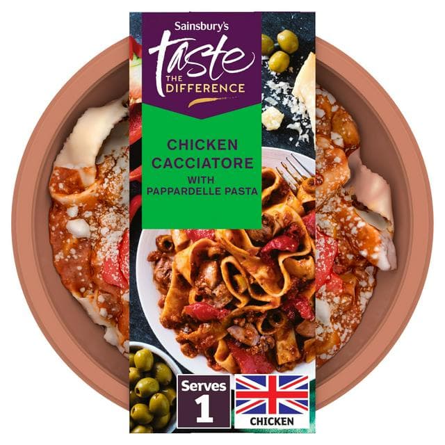 Sainsbury's 375g Chicken Cacciatore, Taste the Difference - gallery image 1