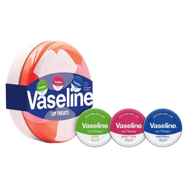 Vaseline 3 x 20g Lip Iconic Tin Collection Gift Set - gallery image 1