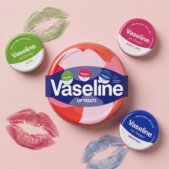 Vaseline 3 x 20g Lip Iconic Tin Collection Gift Set - gallery image 4