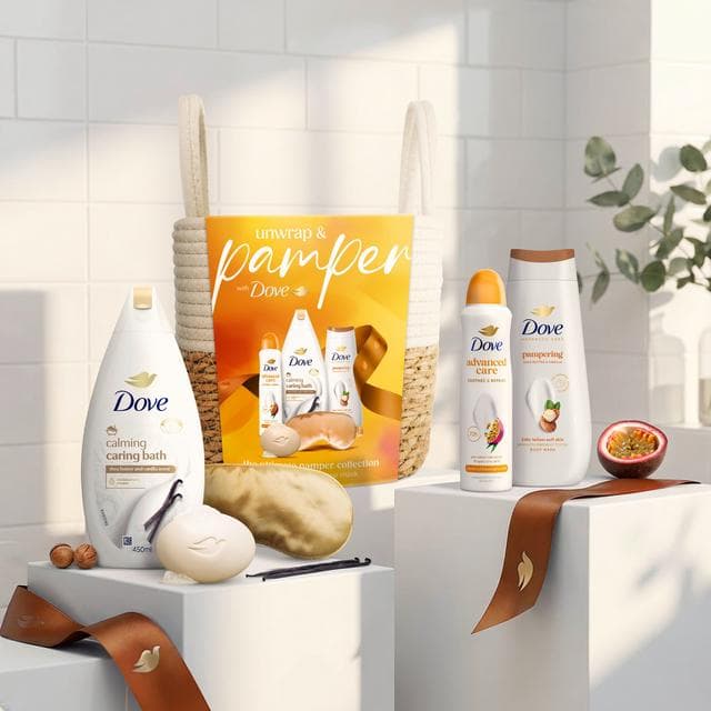 Dove 4 x Ultimate Pamper Collection Gift Set for Her - gallery image 5