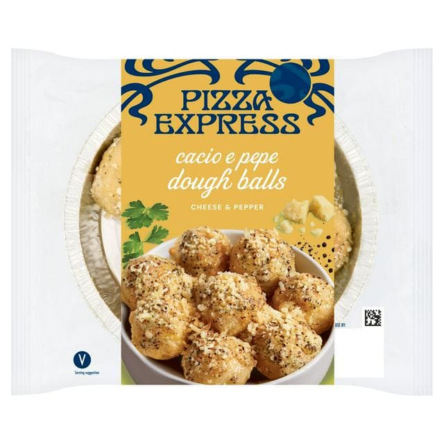 Pizza Express 125g Cacio e Pepe Cheese & Pepper Dough Balls - gallery image 1