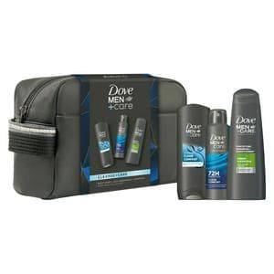 Dove Men+Care 3 x Cleanse+Care Washbag Gift Set