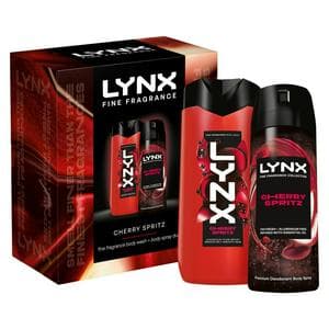Lynx 2 x Fine Fragrance Cherry Spritz Gift Set
