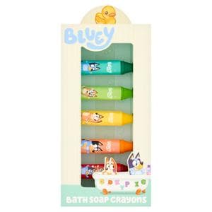 Bluey 5 x 9g Bath Soap Crayons