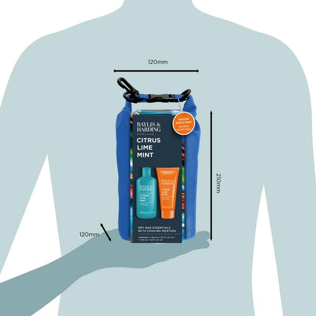 Baylis & Harding Citrus Lime Mint Dry Bag Essentials with Cooling Menthol - gallery image 6