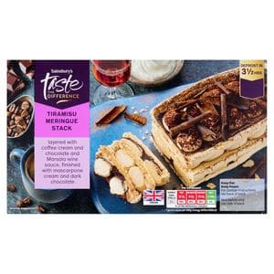 Sainsbury's 500g Tiramisu Meringue Stack, Taste the Difference