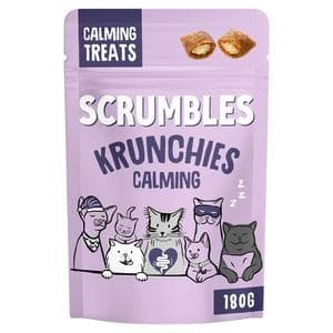 Scrumbles Krunchies 180g Calming Cat Treats