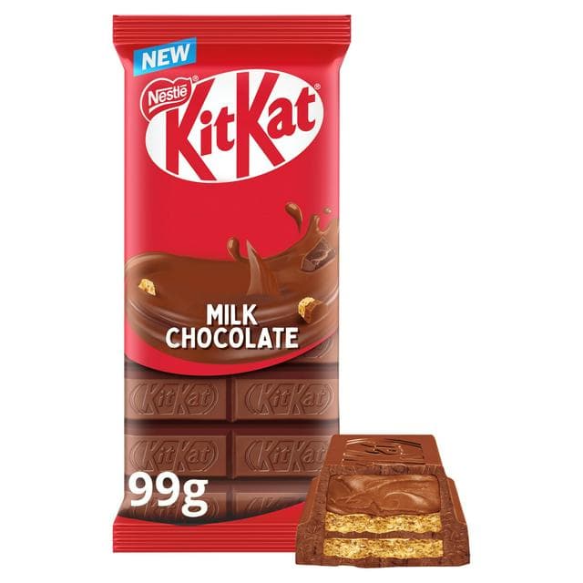 KitKat 99g Milk Chocolate Sharing Bar - gallery image 1