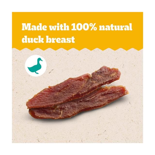 Pedigree Ranchos 70g 100% Natural Duck Breast Fillets Dog Treats - gallery image 3